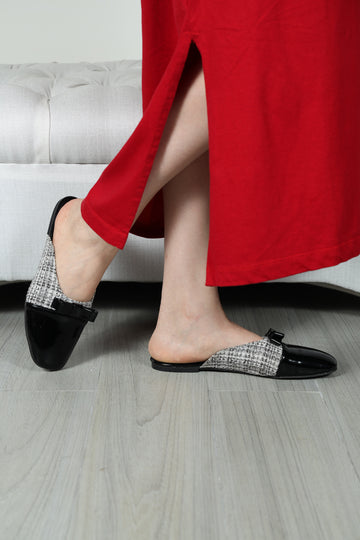 Tux Mule Grey