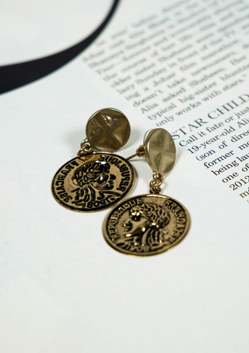 Coin Earrings