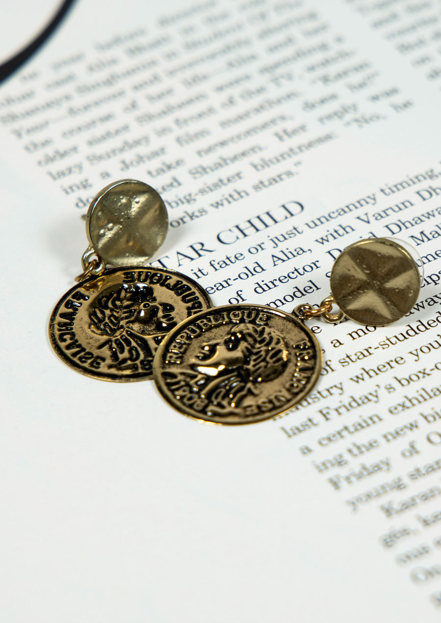 Coin Earrings