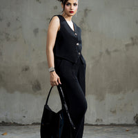 Lady Loud Tailored Trouser Black