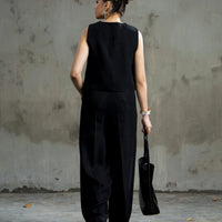 Lady Loud Tailored Trouser Black