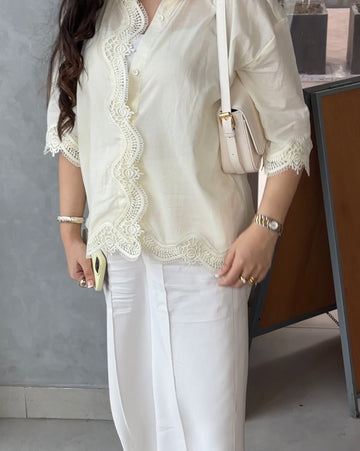 Clara Top Butter Yellow