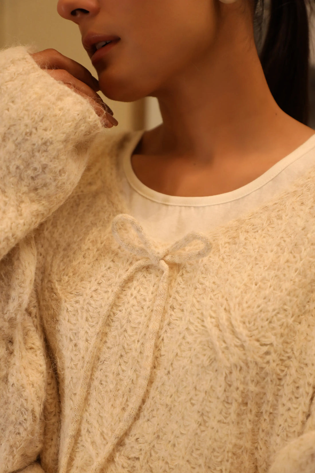 Primrose Oversized Sweater Beige
