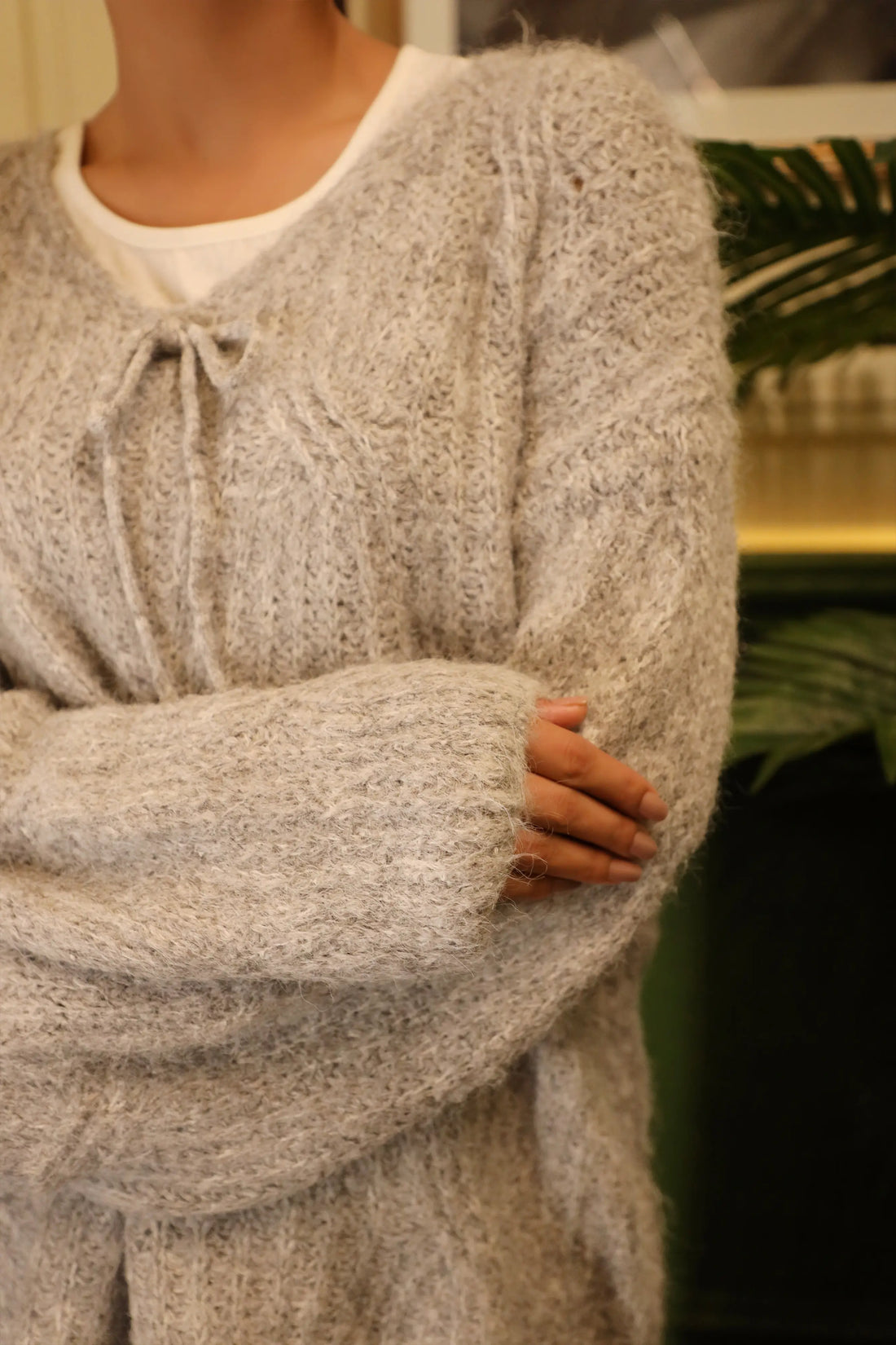 Primrose Oversized Sweater Grey