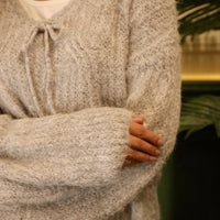 Primrose Oversized Sweater Grey