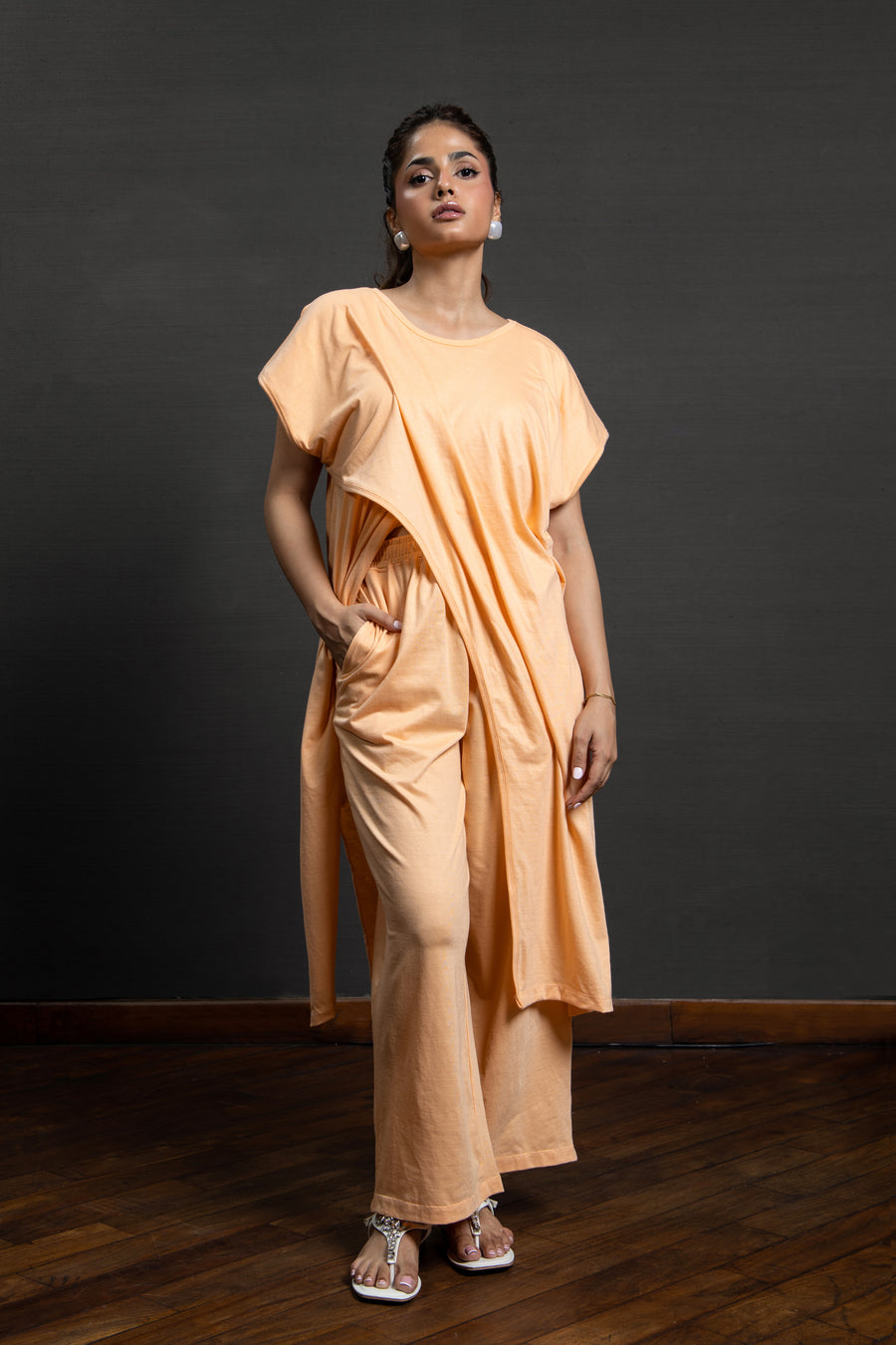 Sheen neo 2 pc set peach