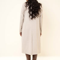 Amelie Long Coat off white