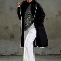 Melia Woolen Coat Black