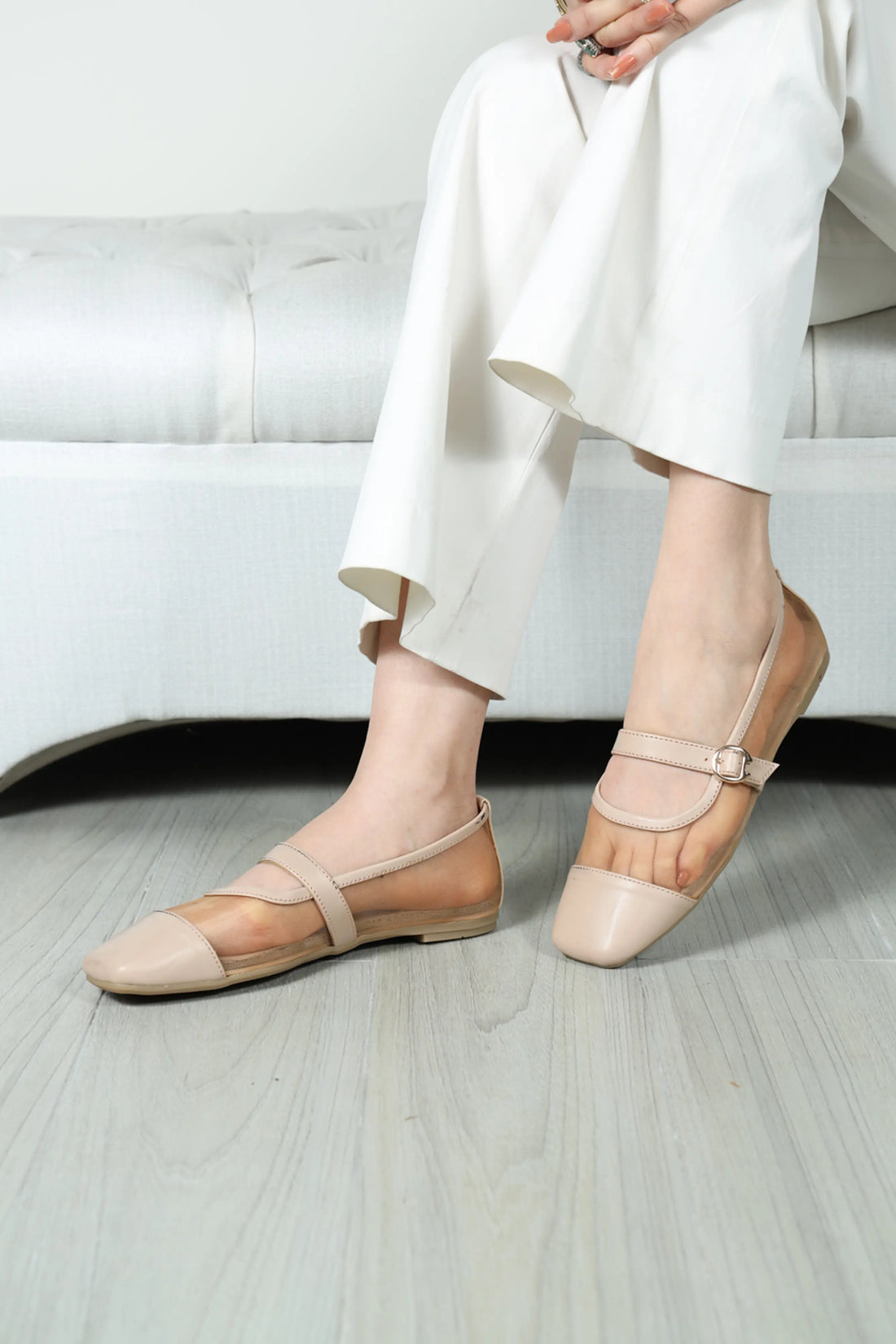 Solene Mary Janes Nude