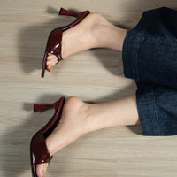 Muse Pointy Heel Maroon