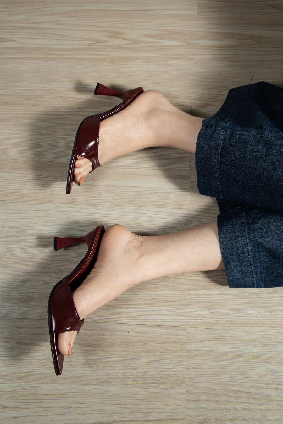 Muse Pointy Heel Maroon