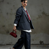 Boss Babe Tailored Trouser  Grey