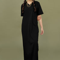 Kaira Shirt Dress Black