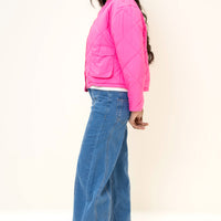 Kendal Puffer Jacket Hot Pink