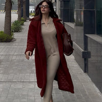 Vienna Teddy Coat Rust