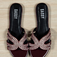 Elora Flats Burgundy