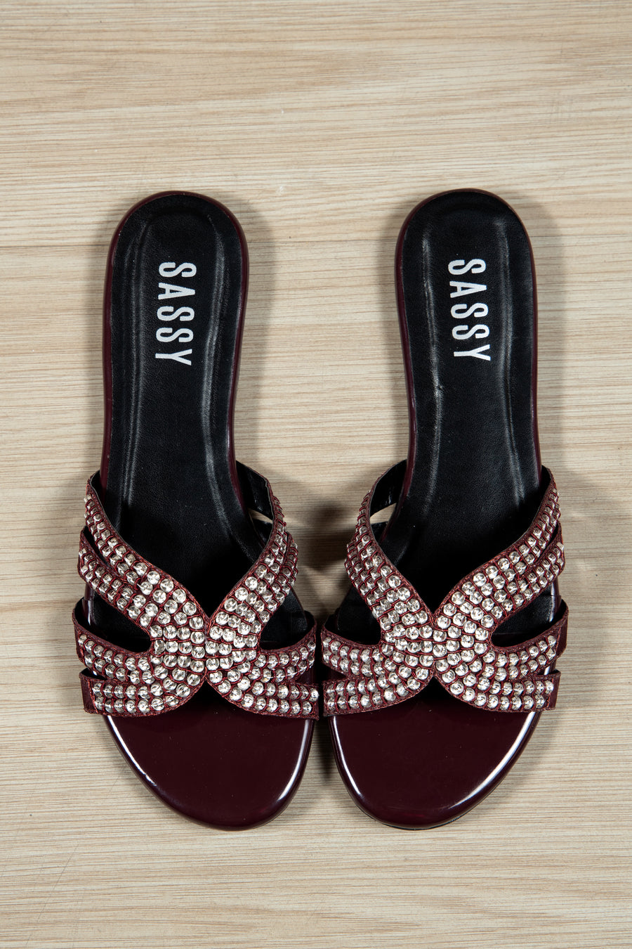 Elora Flats Burgundy