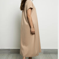Rhode long shirt dress Beige