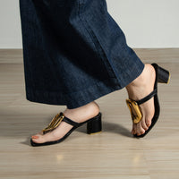 Nina Block Heel black