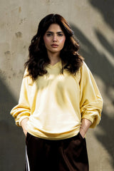 Carlo Sweatshirt Butter yellow
