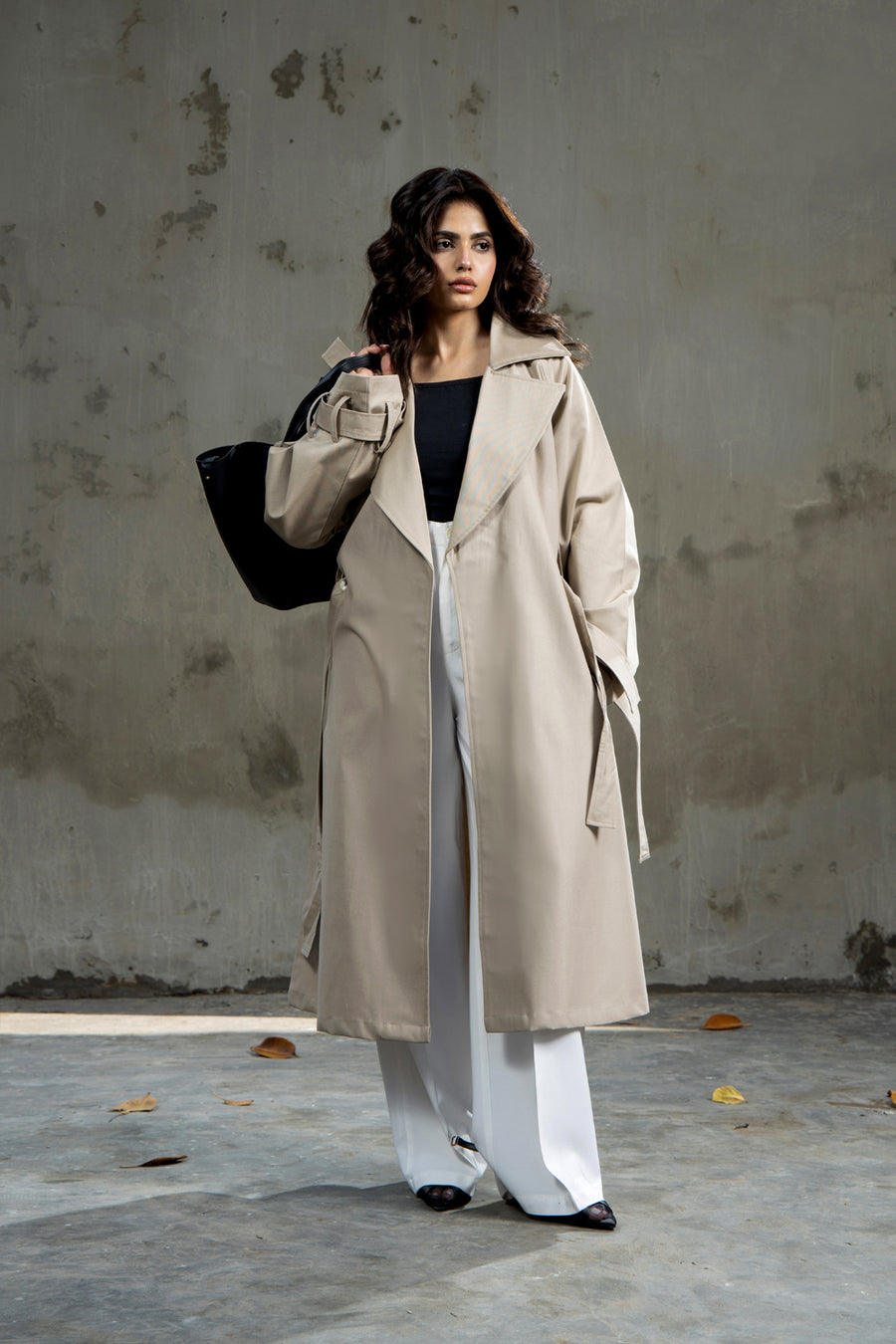 Oscar Trench Coat Sand