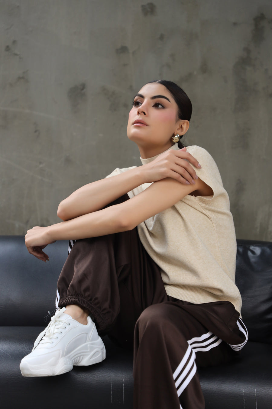 Willow Sweater Top Light Yellow