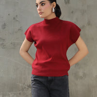 Willow Sweater Top Red