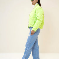 Kendal Puffer Jacket Lime