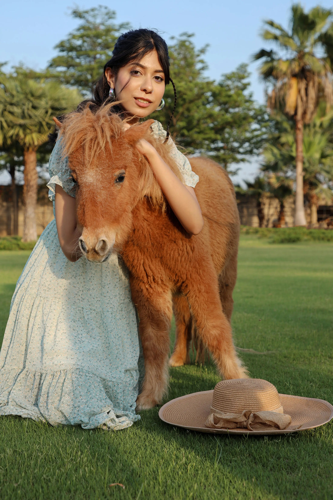ROSY Off-Shoulder Mint