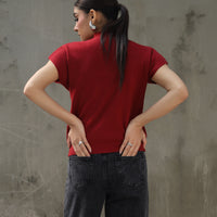 Willow Sweater Top Red