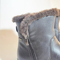 Brussels Glide fur boots Brown