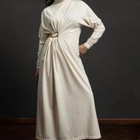 Kimora Long dress Cream