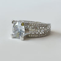 Celestial Sparkle Zircon Ring