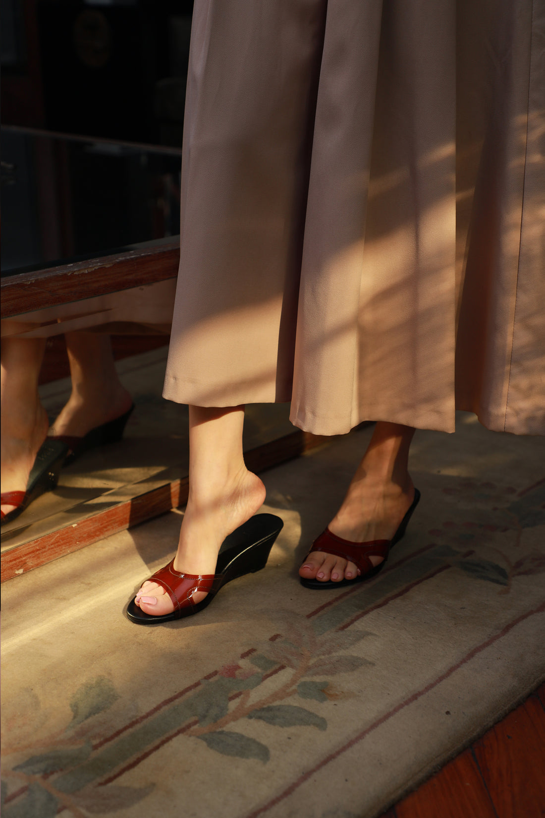 Dolce  wedge heel
