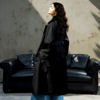 Oscar Trench Coat Black