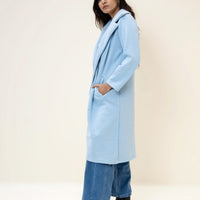 Bergen Neo Long Coat Ice Blue