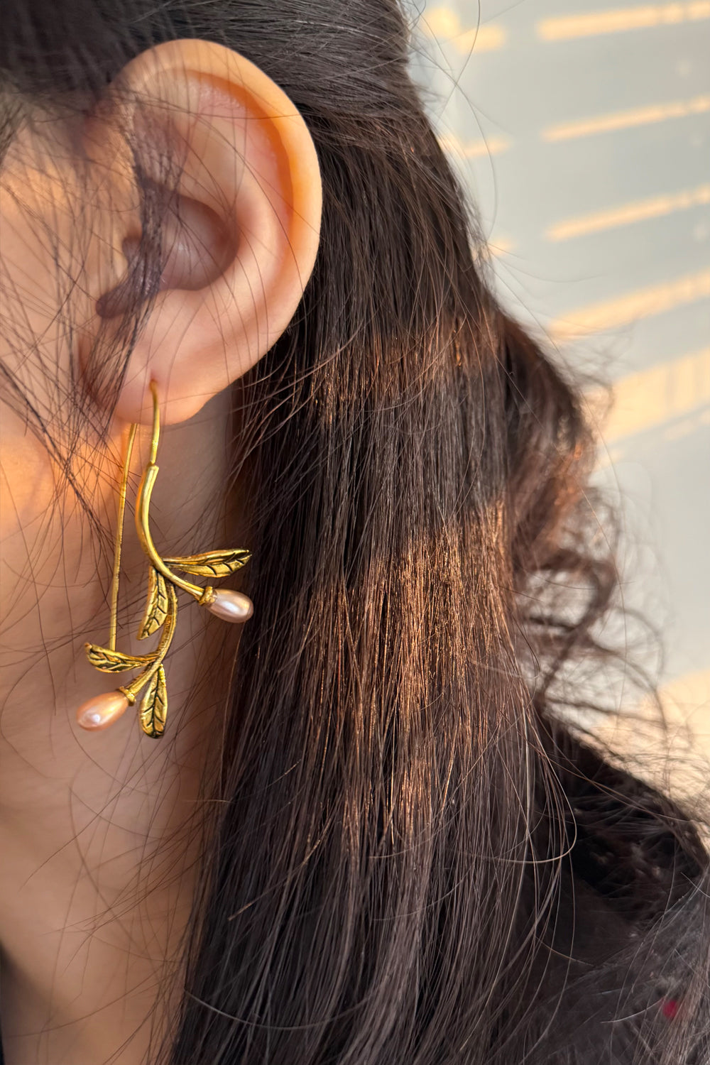 Aria Earrings Golden