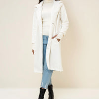 Bergen Neo Long Coat Off White