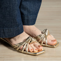 Eriska Knot FLATS (Dull Gold )