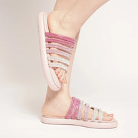 Brooklyn Blingy Flats Pink