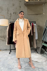 Levante Long Coat Camel