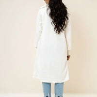 Bergen Neo Long Coat Off White