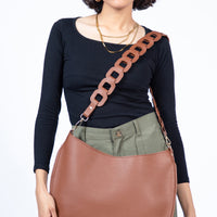 Monolink Shoulder Bag Tan