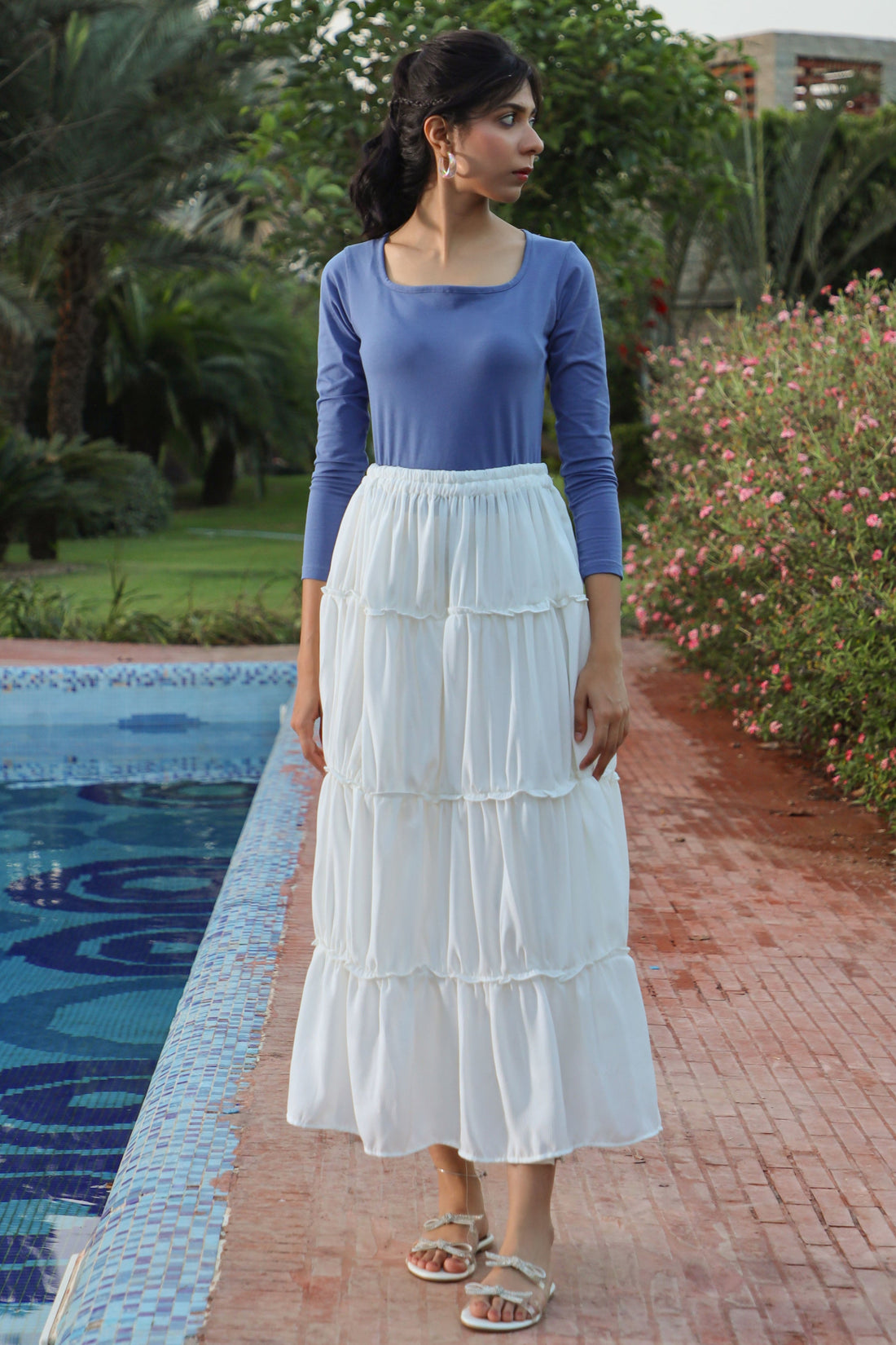 Parisian Square Shirt Blue