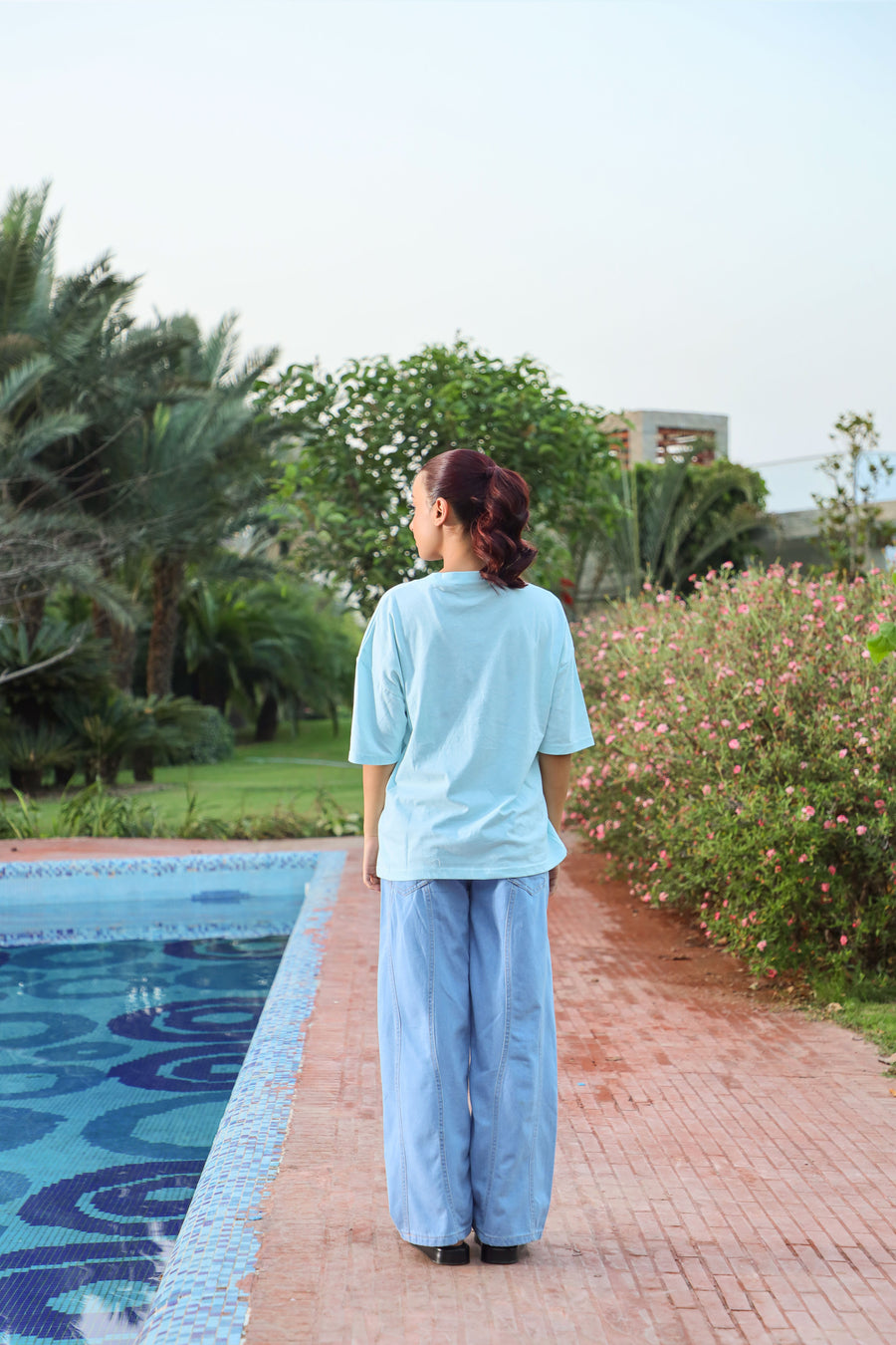 Cotton Candy Tee Ice Blue