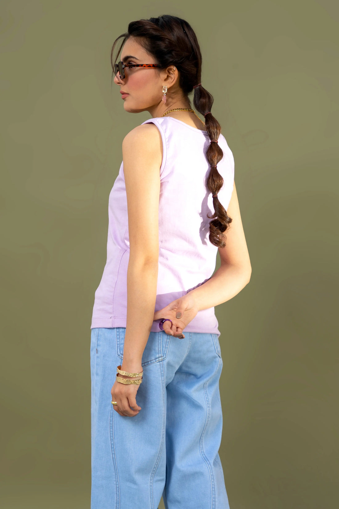 Beach Babe Tee Lilac