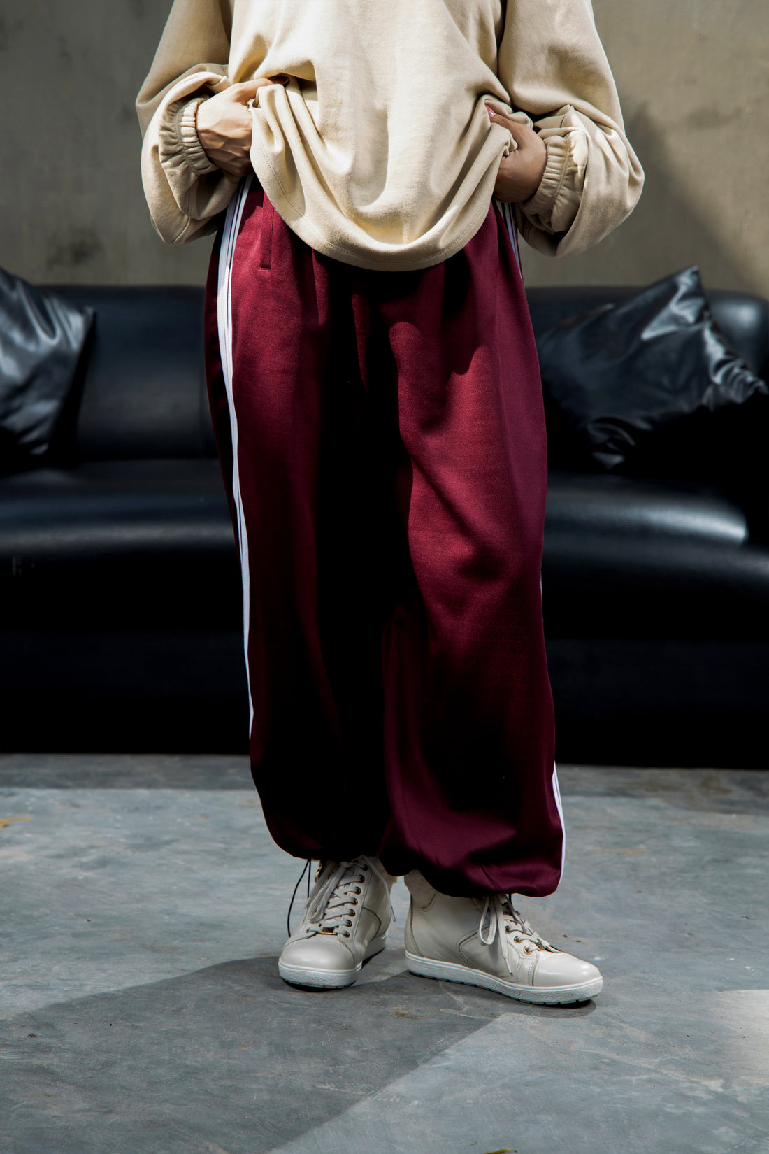 Jolene Trouser Burgundy