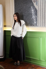 Highlander Oversized Sweater Pure White