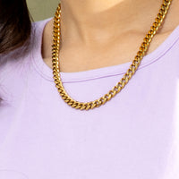 Aaron golden thick chain