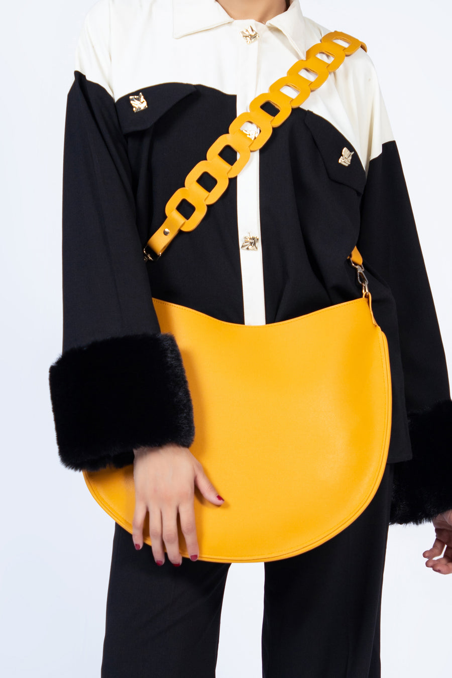 Monolink Shoulder bag Mustard